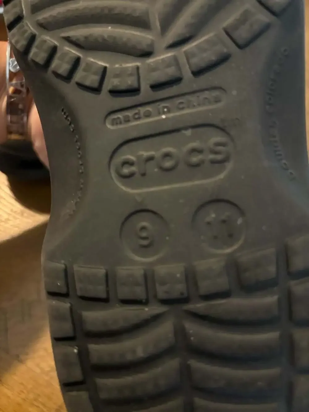 Crocs Classic Clog Black Unisex Sandals